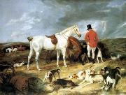 unknow artist Classical hunting fox, Equestrian and Beautiful Horses, 032. oil on canvas